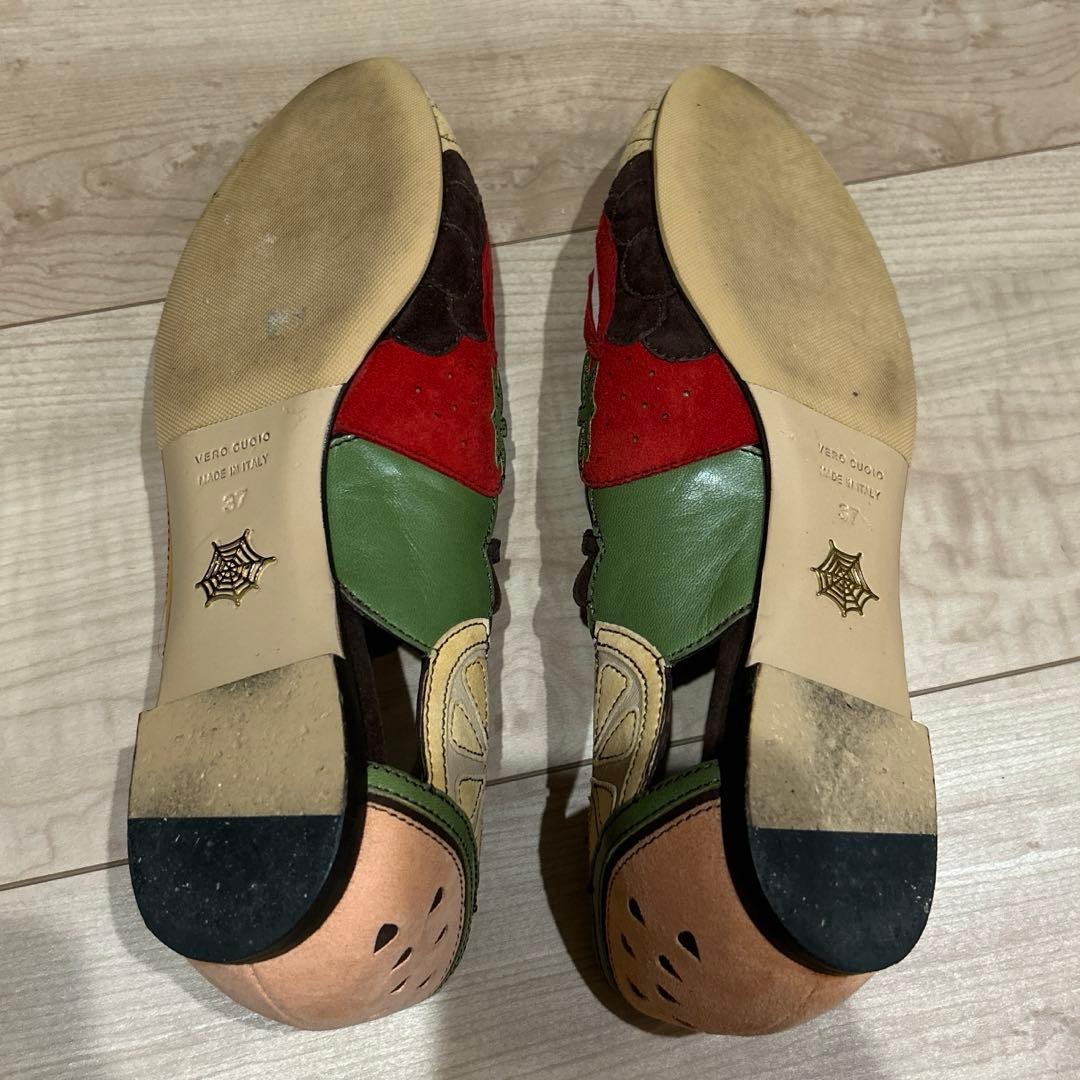 シャーロットオリンピア フラット フルーツ パンプス 37 24cm