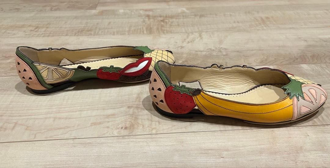 シャーロットオリンピア フラット フルーツ パンプス 37 24cm