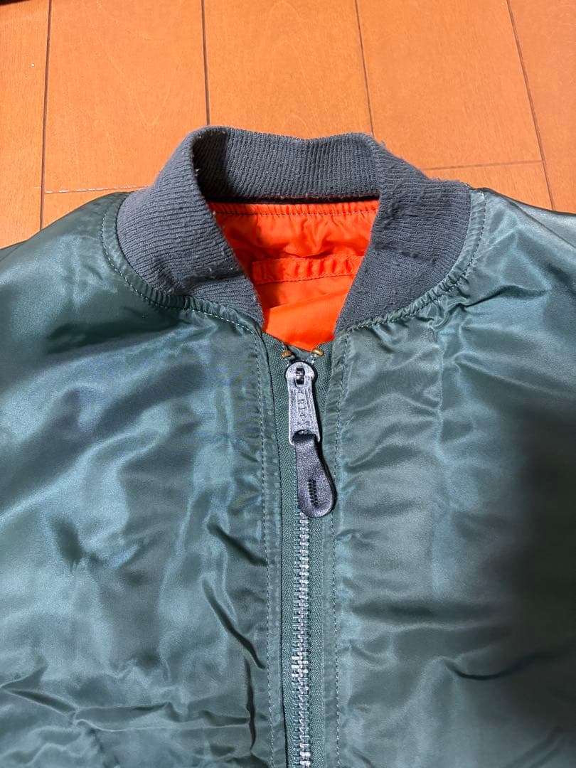 オリーブグリーン MA-1ジャケット 90S