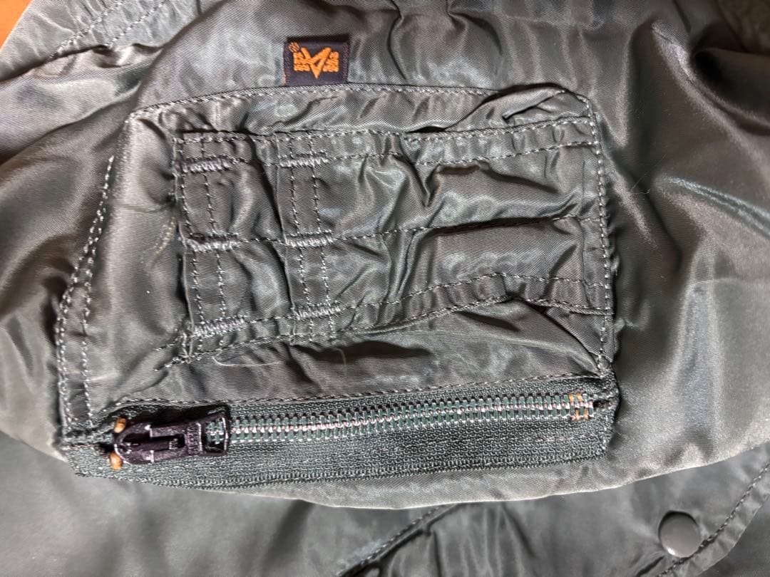 オリーブグリーン MA-1ジャケット 90S