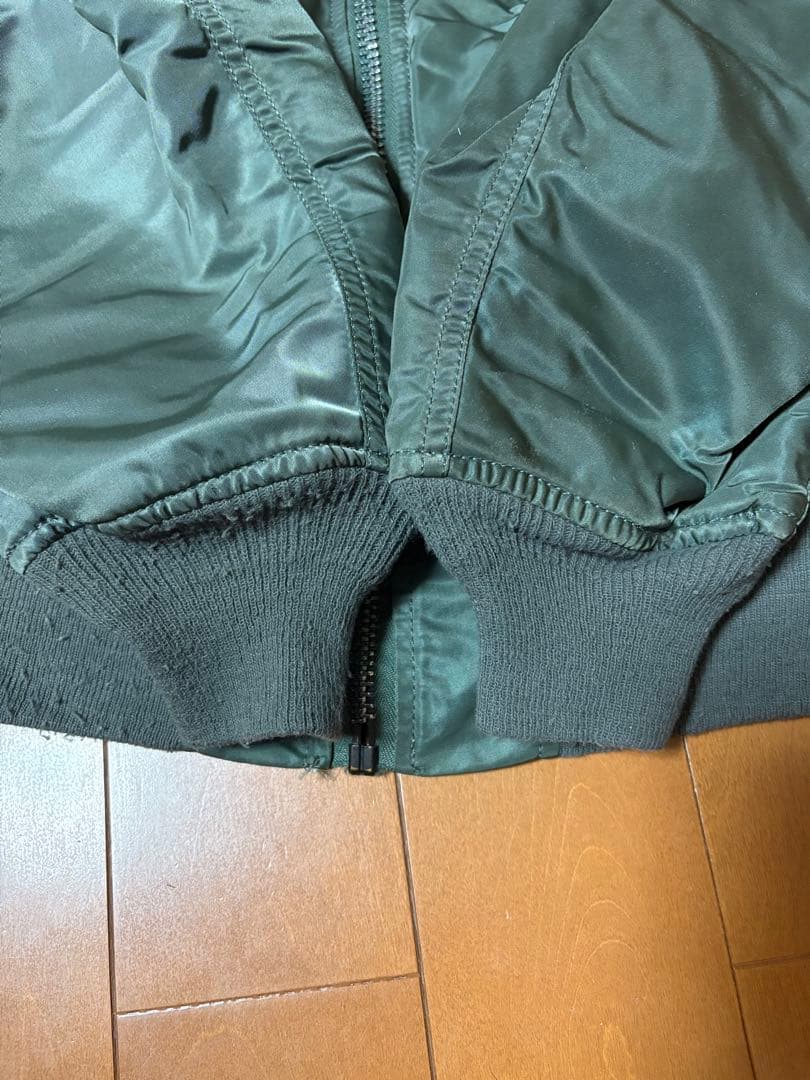 オリーブグリーン MA-1ジャケット 90S