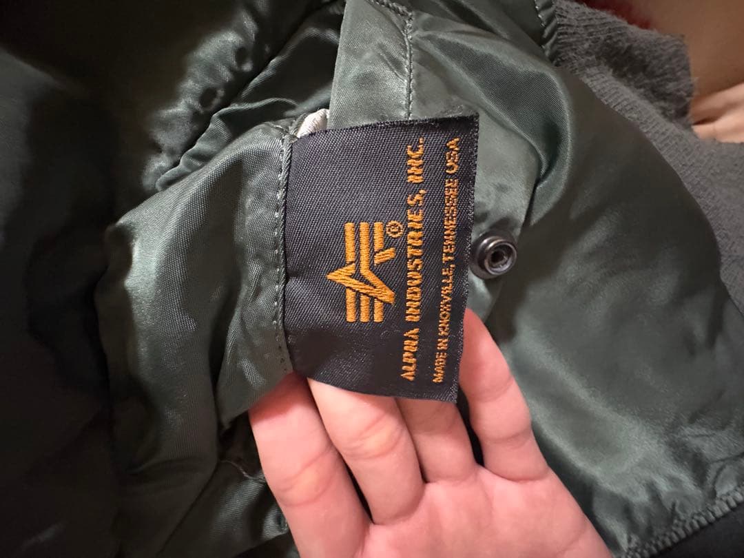 オリーブグリーン MA-1ジャケット 90S