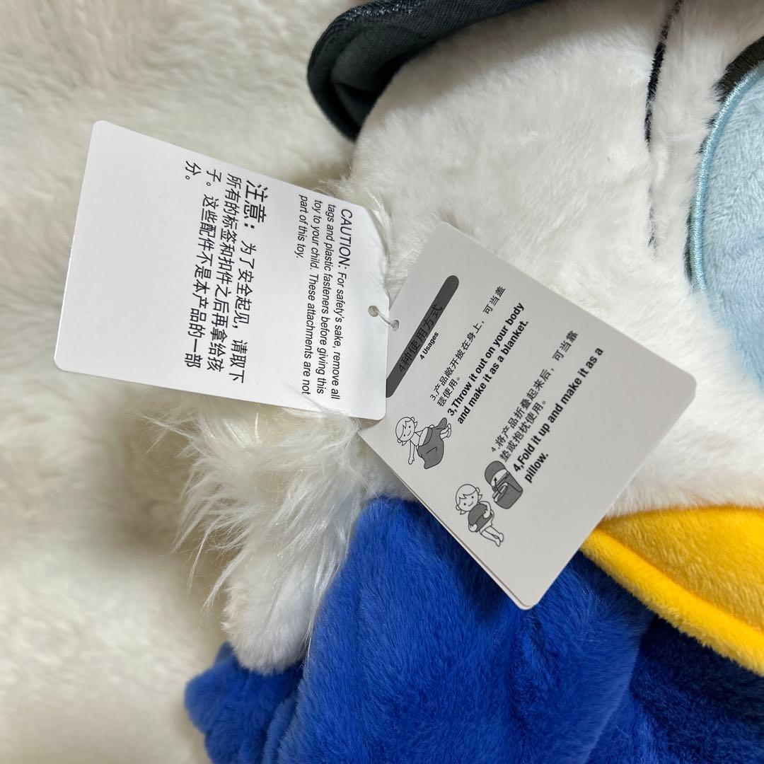 上海ディズニー　スクルージマクダック　なりきり　ブランケット　手袋付き　新品