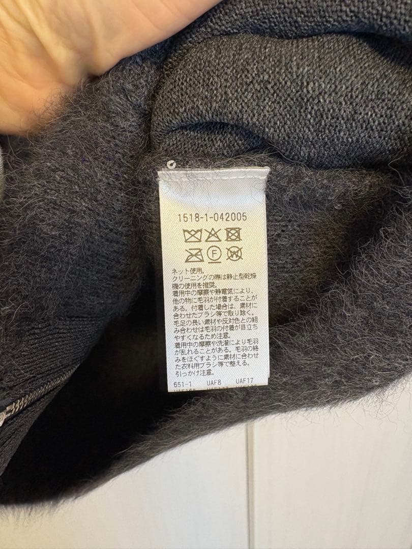 UNITED ARROWS フォックスカシミヤ スパンコール ベスト