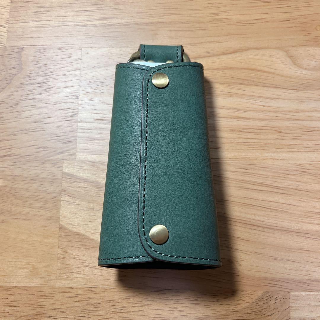 土屋鞄 キーケース 限定色 グリーン