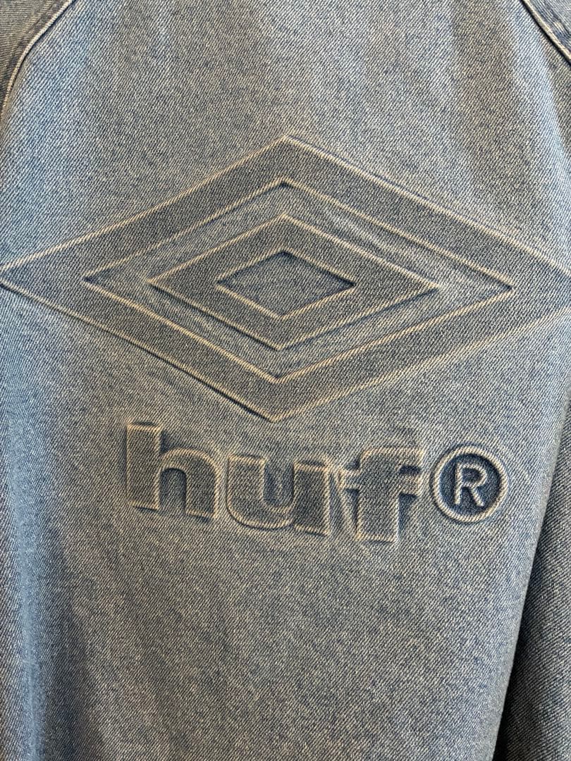 【専用】HUF×UMBRO コラボ　デニムジャケット　Sサイズ　メンズレディース