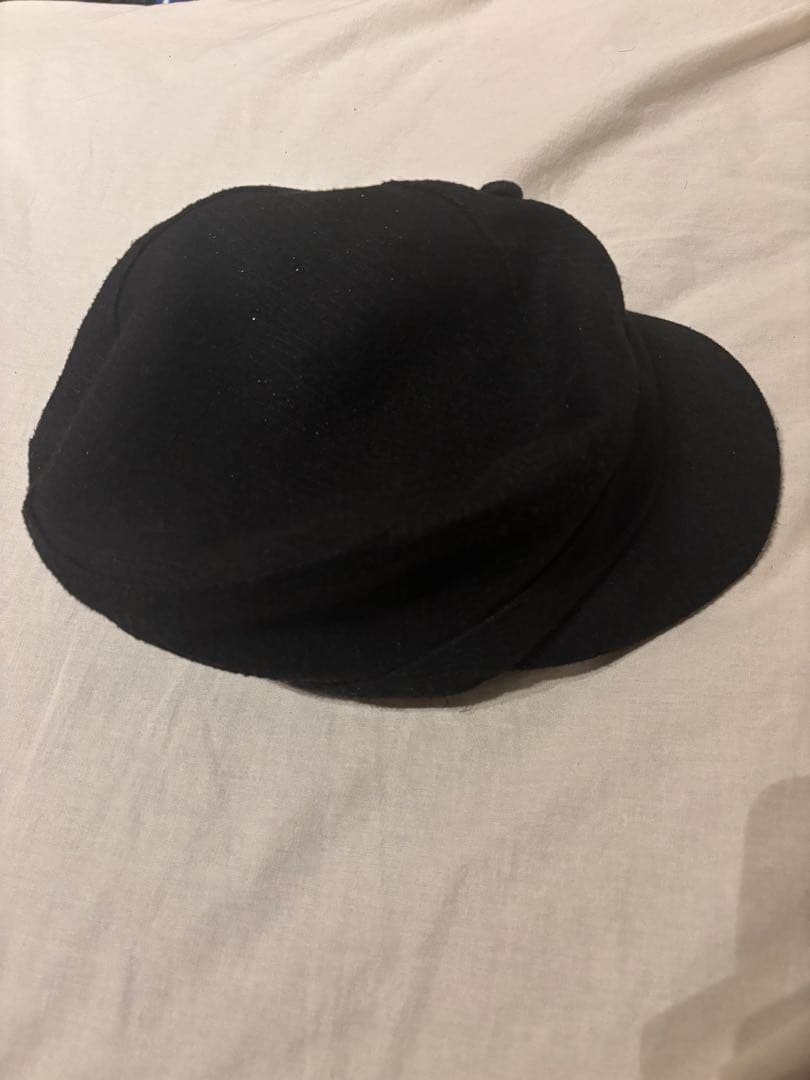 ブラック　キャスケット　archive y2k dark wear