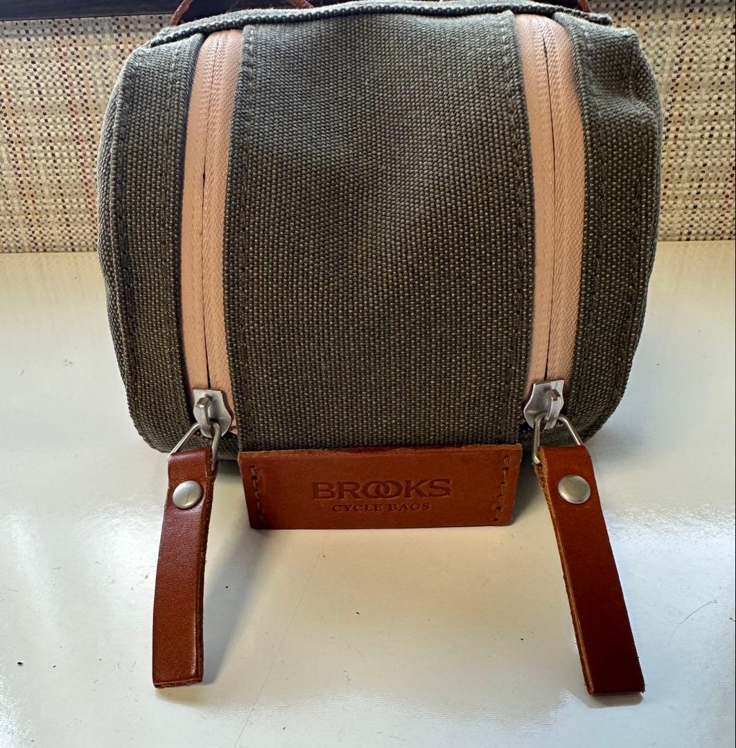 BROOKS 帆布サドルバッグ