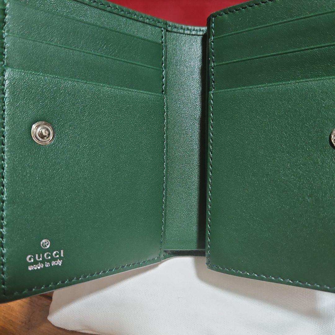 値下げ　GUCCI バイカラースモールウォレット　ヒグチユウコ　日本限定