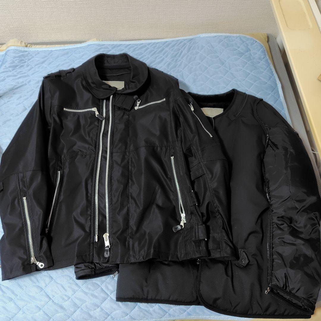 【SERI】ブラックバイクジャケット