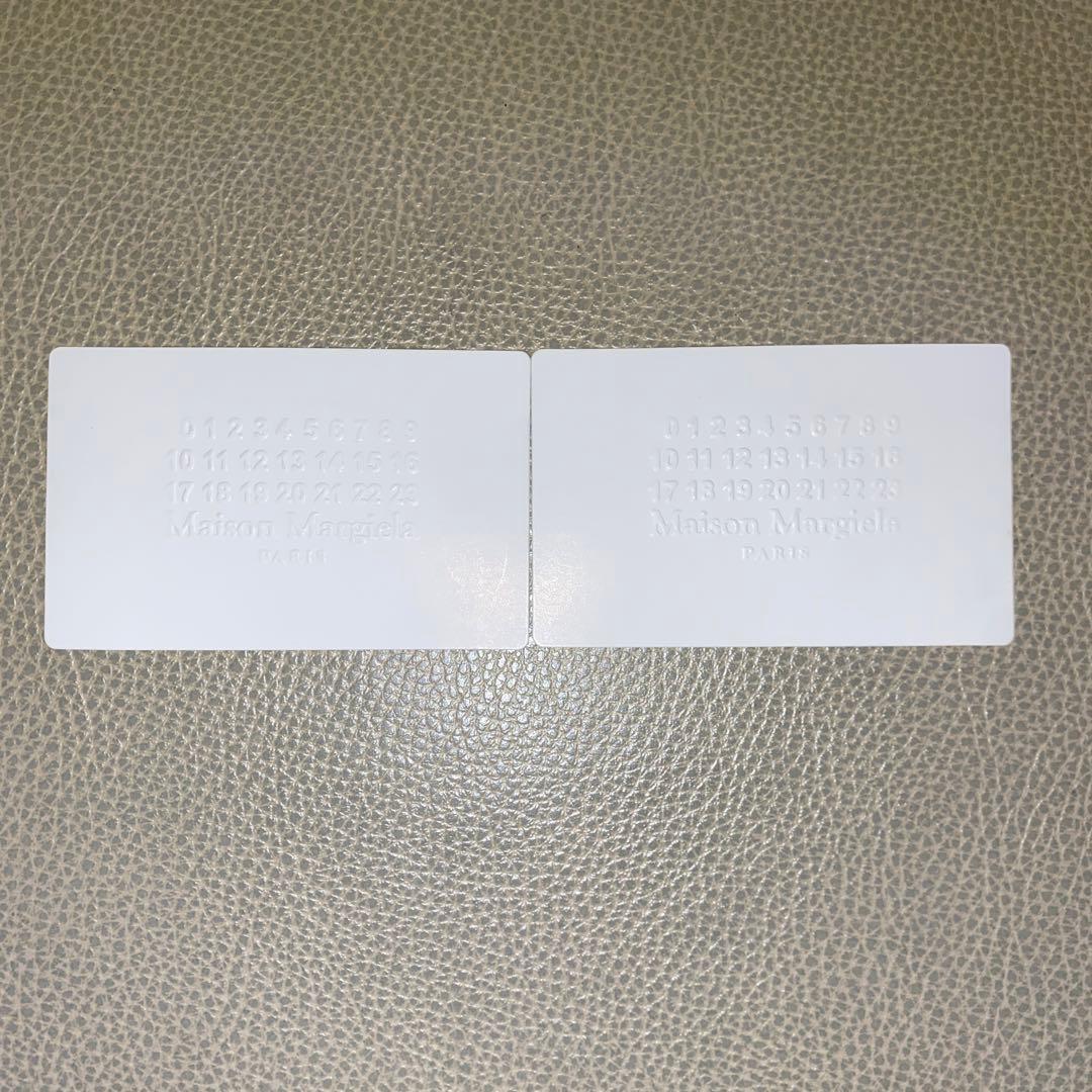 Maison Margiela メゾンマルジェラ マネークリップ シボ革 財布