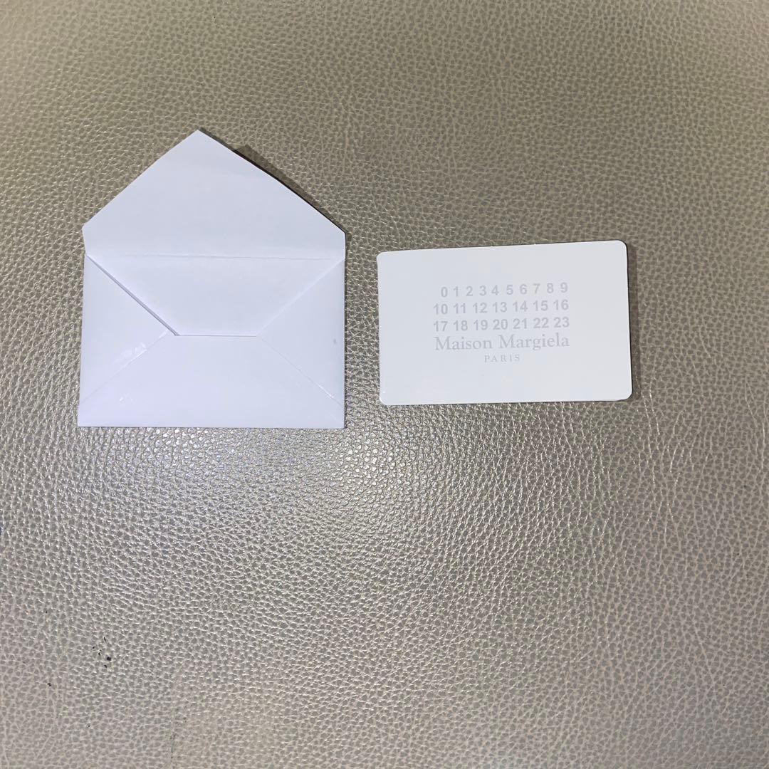 Maison Margiela メゾンマルジェラ マネークリップ シボ革 財布