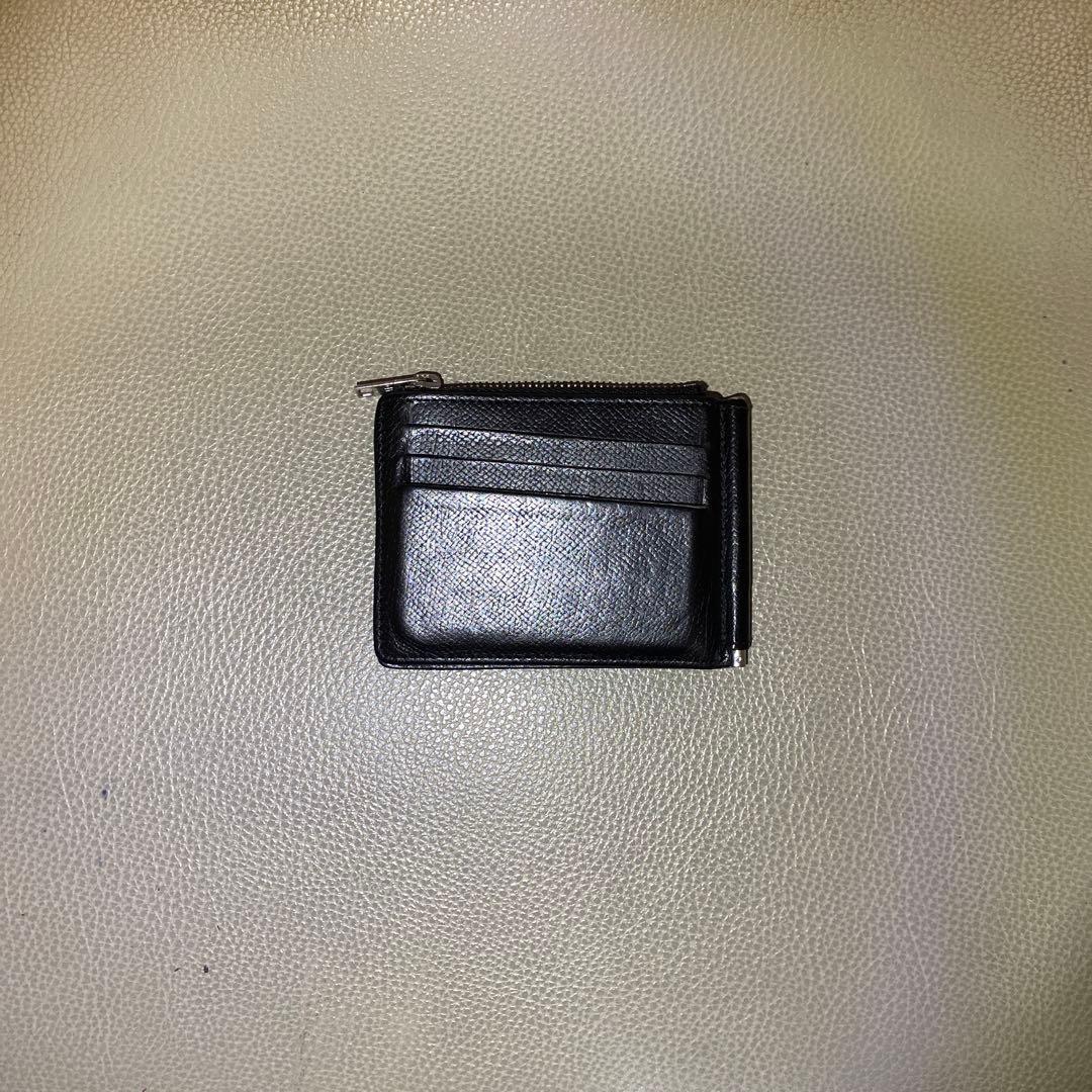 Maison Margiela メゾンマルジェラ マネークリップ シボ革 財布