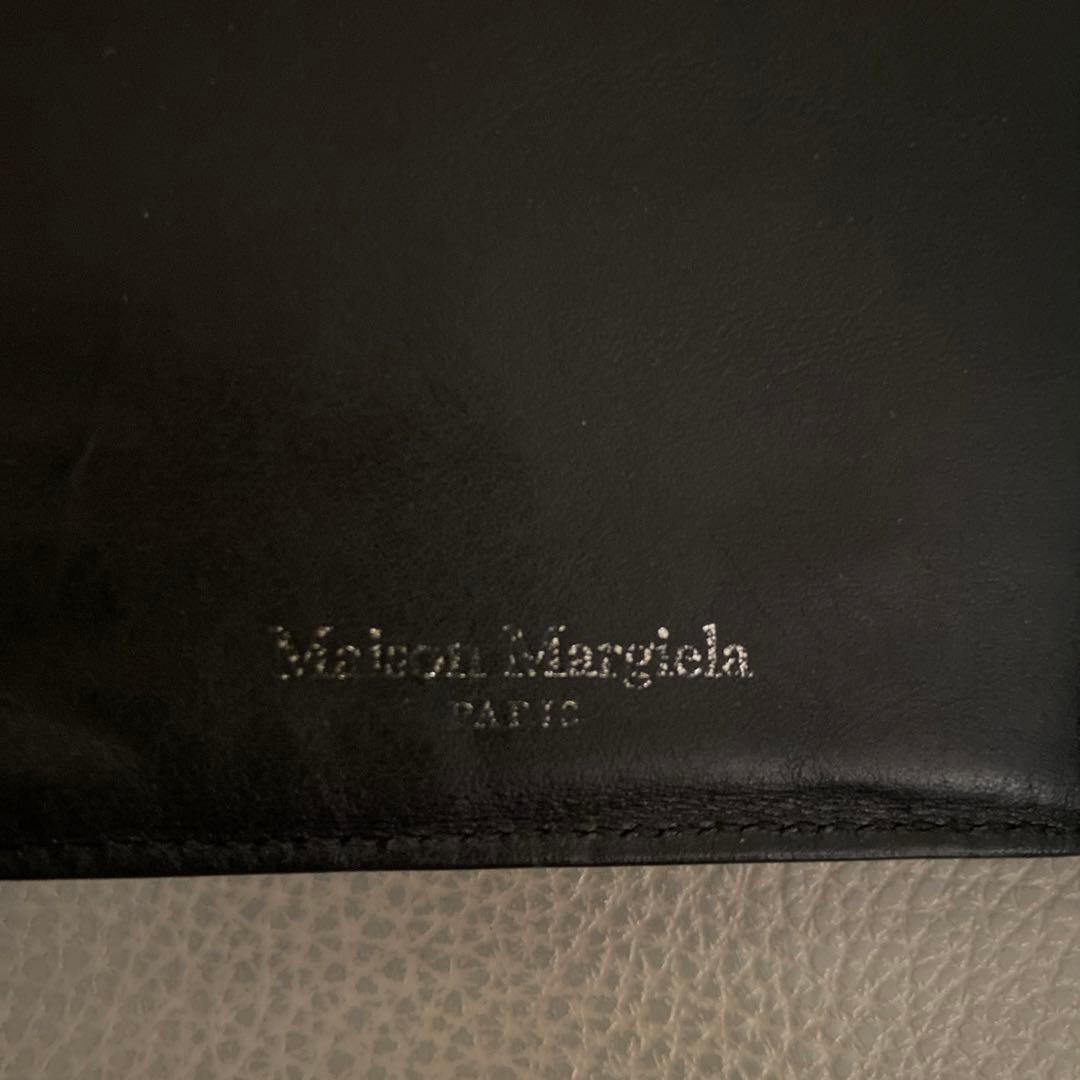 Maison Margiela メゾンマルジェラ マネークリップ シボ革 財布
