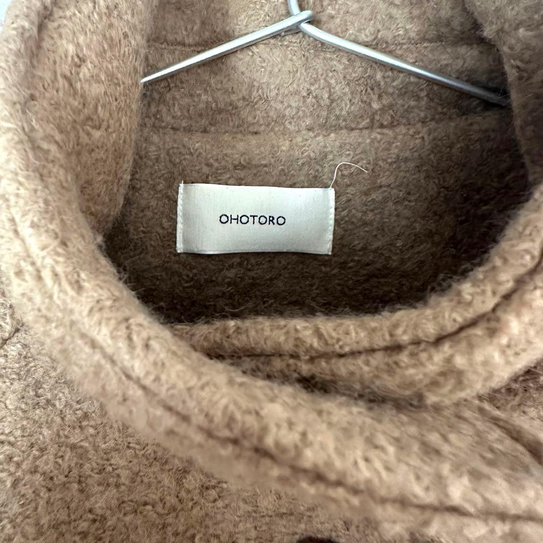 OHOTORO スタンドネック2way ロングコート