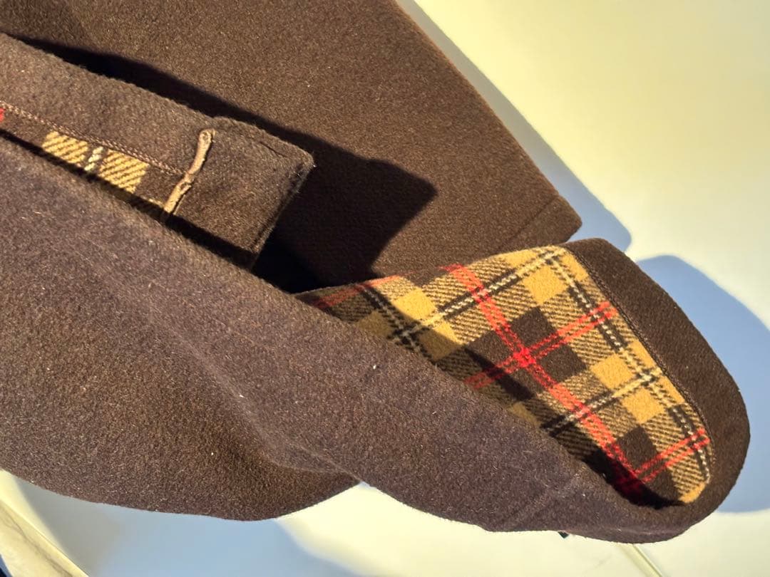 グローバーオール Gloverall ブラウン ダッフルコート メンズＬサイズ