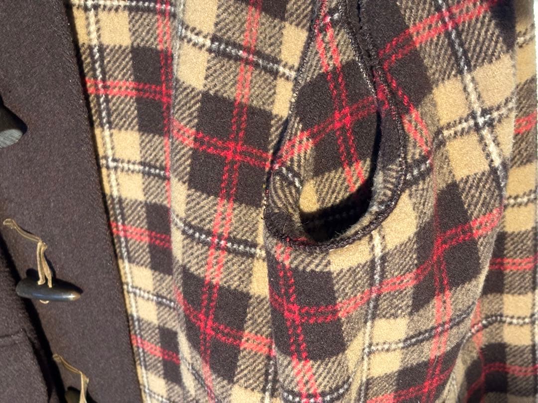 グローバーオール Gloverall ブラウン ダッフルコート メンズＬサイズ