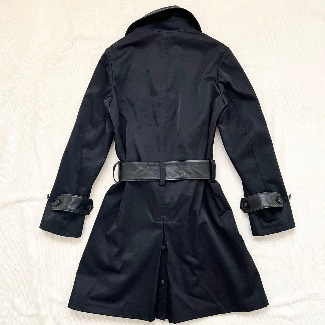 美品 YOHJI YAMAMOTO + NOIR ブラックトレンチコート 2