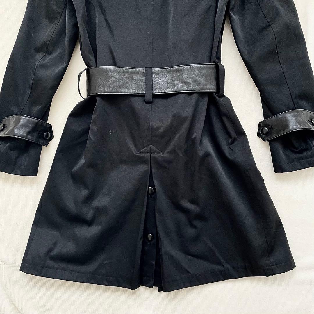 美品 YOHJI YAMAMOTO + NOIR ブラックトレンチコート 2