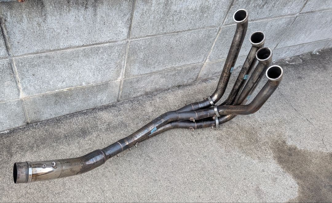 ZX-12R用 社外マフラーMAVERICKエキゾーストパイプ