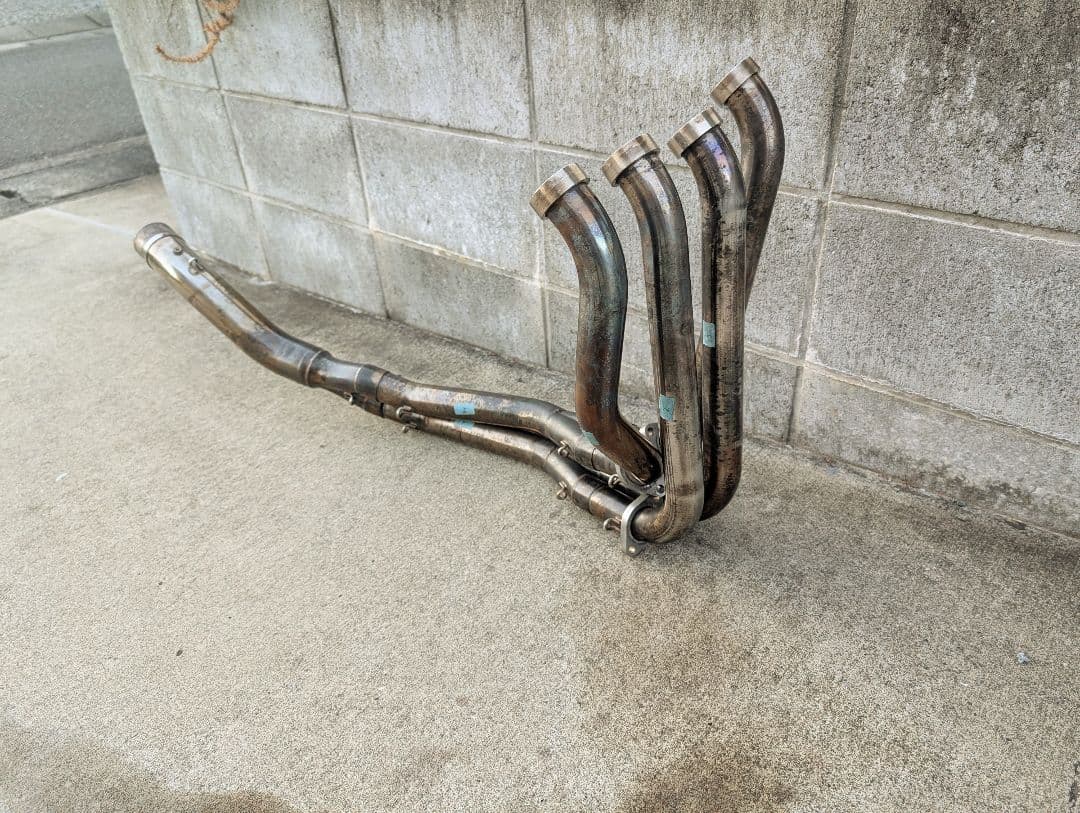 ZX-12R用 社外マフラーMAVERICKエキゾーストパイプ