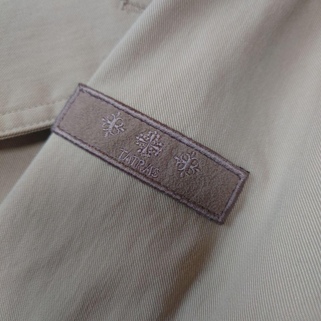 【美品】TATRUS タトラス　ハーフトレンチコート　M