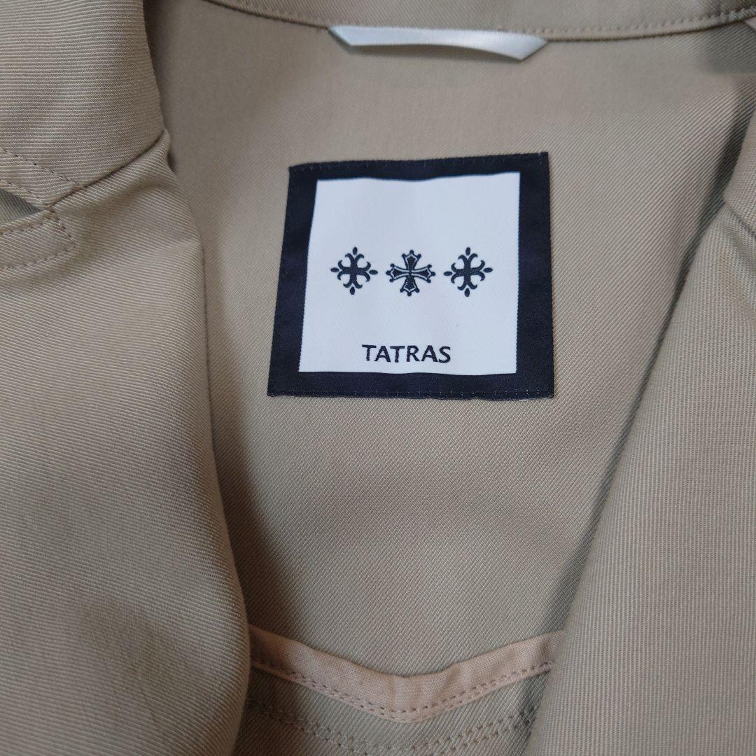 【美品】TATRUS タトラス　ハーフトレンチコート　M