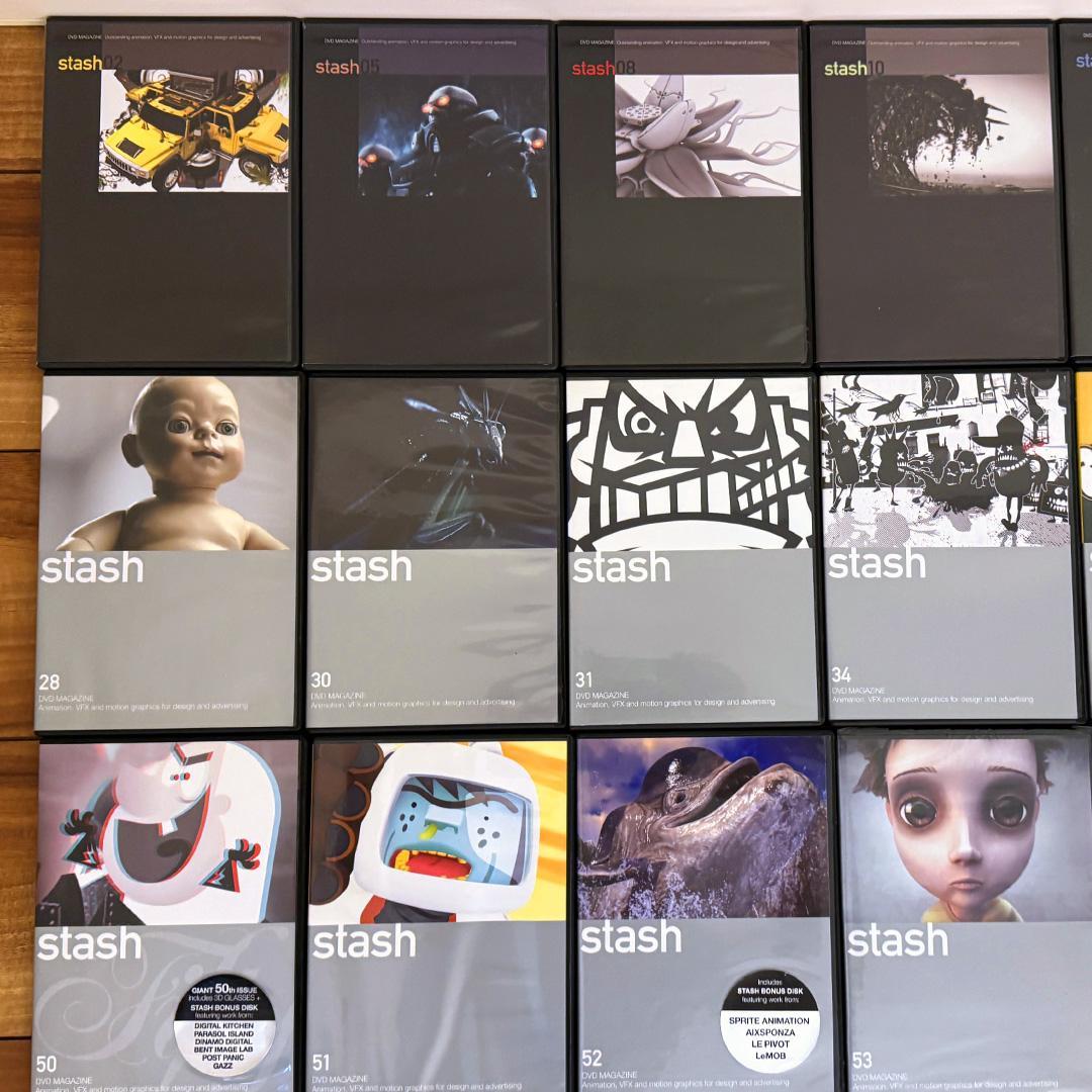 stash DVDマガジン 34枚 まとめ売り