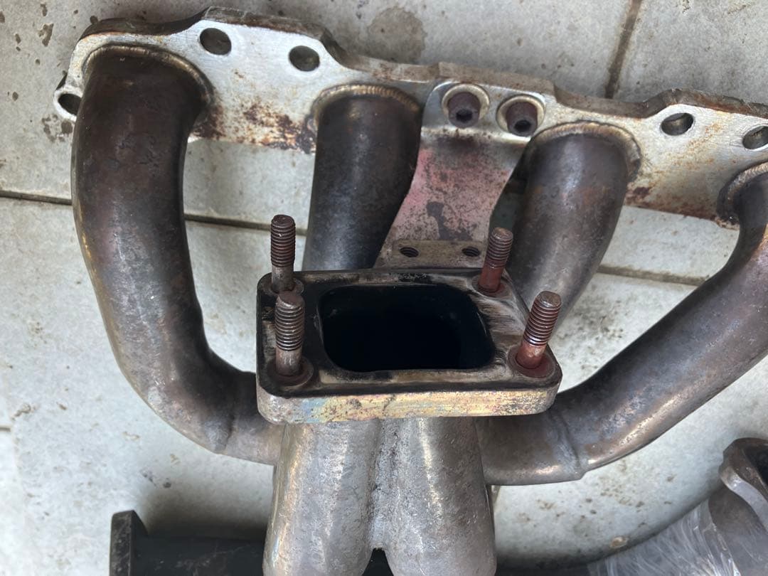 SR20DET シルビア 純正タービンサイズ(T25)上置き化 エキマニ等