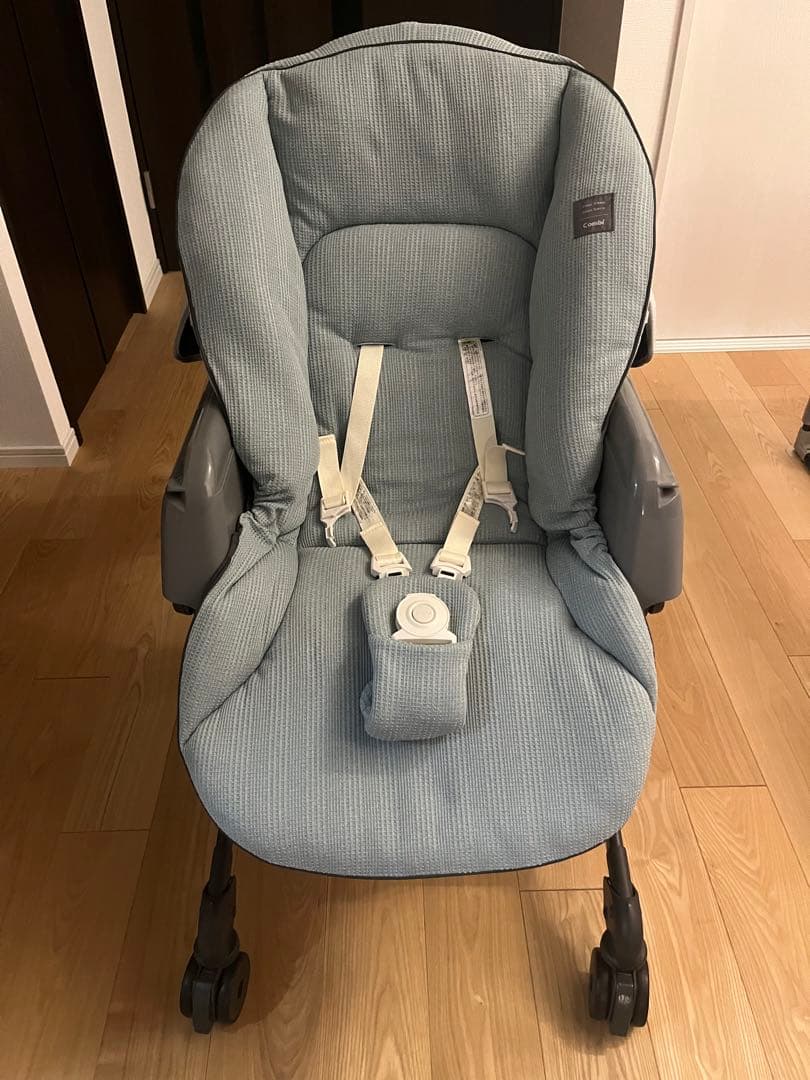 コンビ ネムリラ AUTO SWING BEDi Long ミンティーブルー