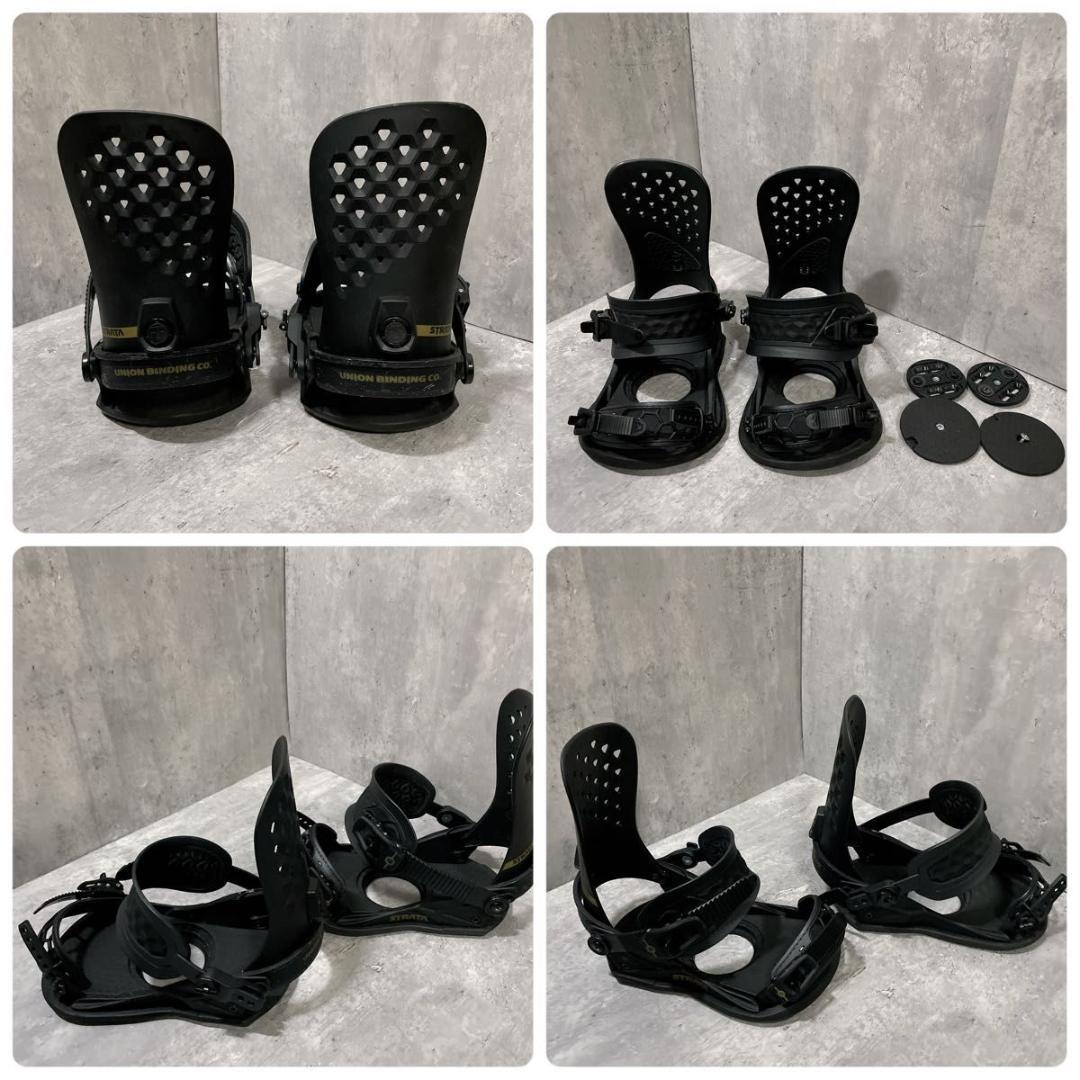 BURTON プロセス 155cm ユニオン Mバイン 3点セット バートン