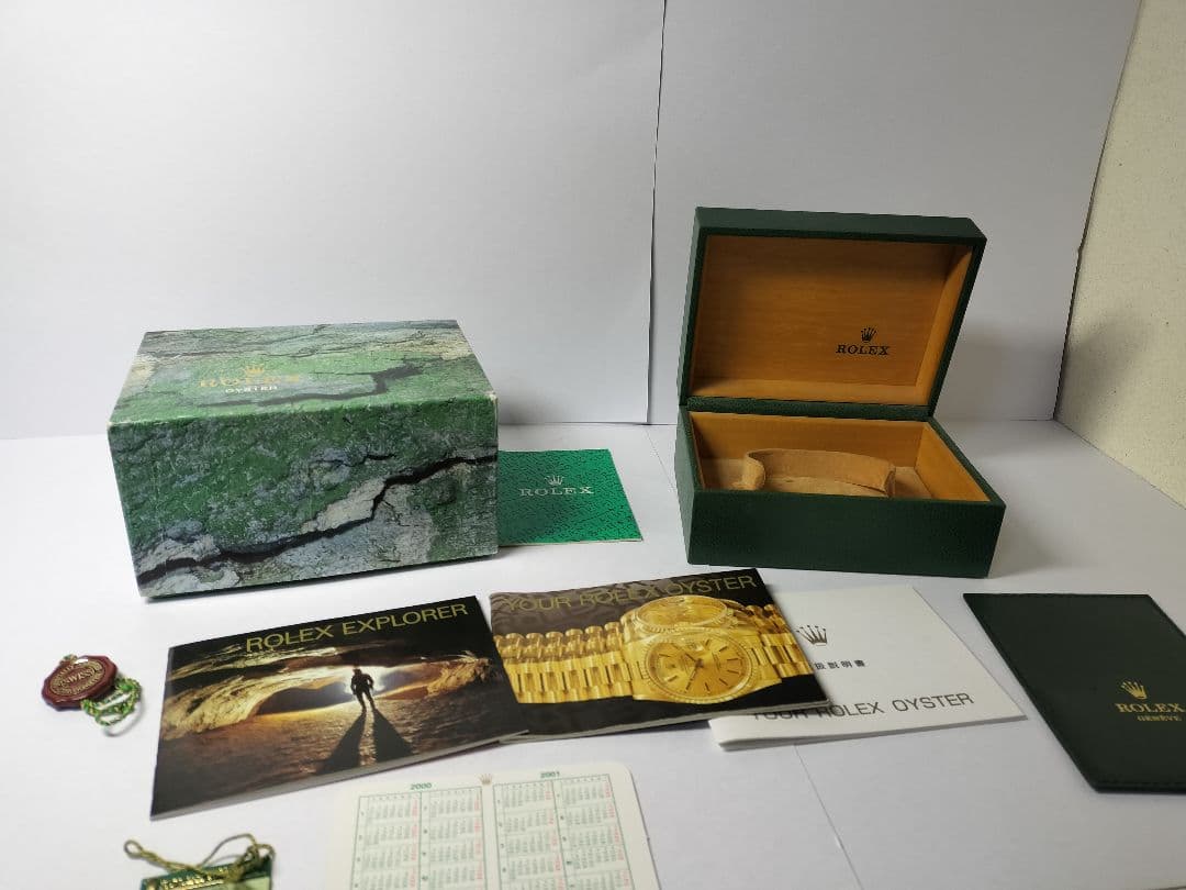 ロレックス エクスプローラーI 14270　最終2000年箱付属品セット