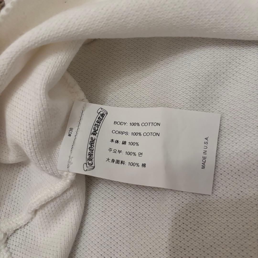 クロムハーツ GRPY NOT HENLEY NECK ワイノット　XL