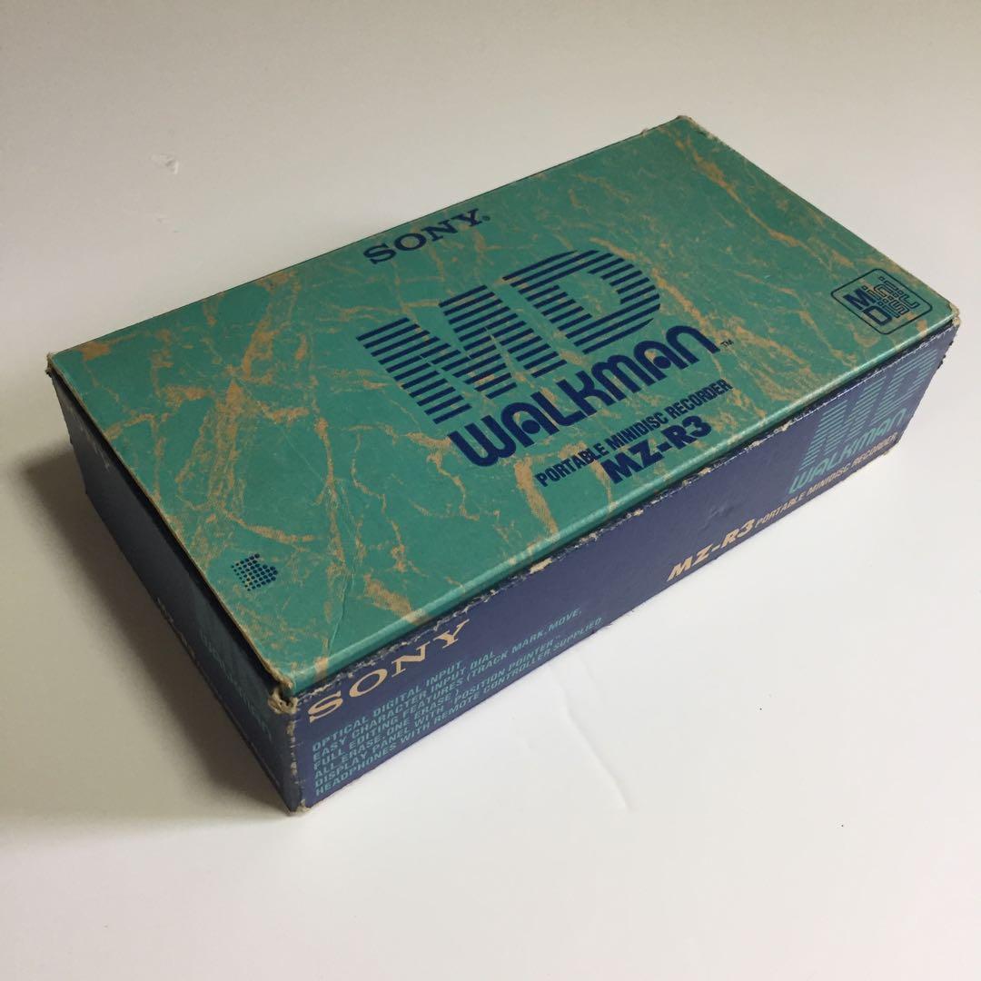 SONY ソニー MZ-R3 MDレコーダー 中古 箱付き　ジャンク品