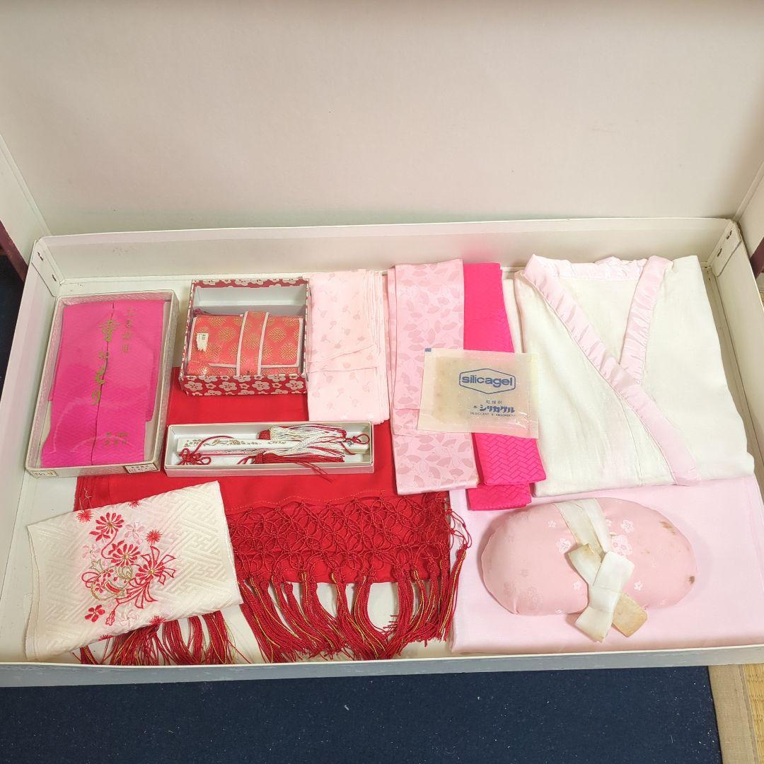 七五三 祝い晴れ着一式　７才用