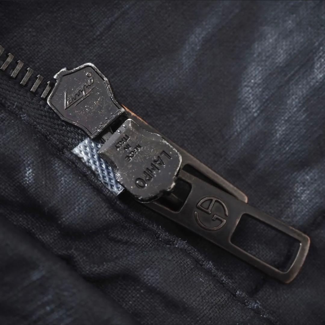 ジョルジオアルマーニ ガーメントダイ ジャケット 50 ダークネイビー