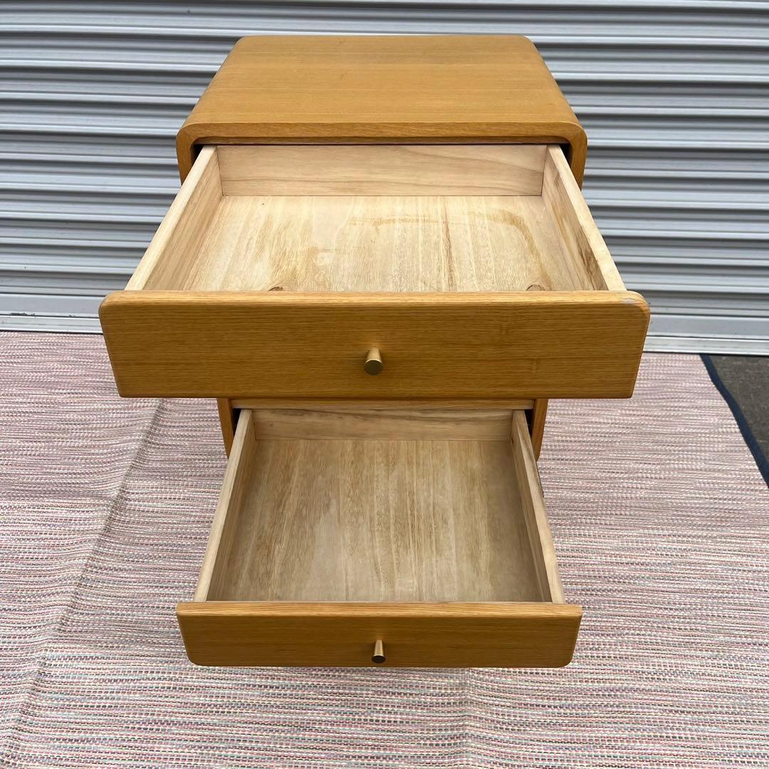 【送料込】バーム　キャビネット　木製　北欧風　棚