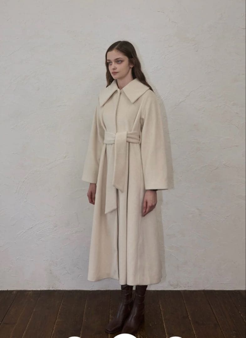 【完売】【yilon】SERENE SHAGGY COAT
