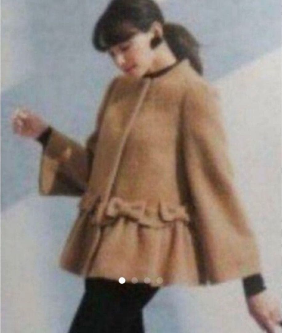 M’s Gracy *カタログ掲載*リボンハーフコート