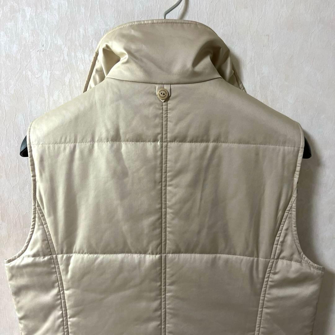 BURBERRY バーバリーロンドン 中綿ダウンベスト ノバチェック 38 美品