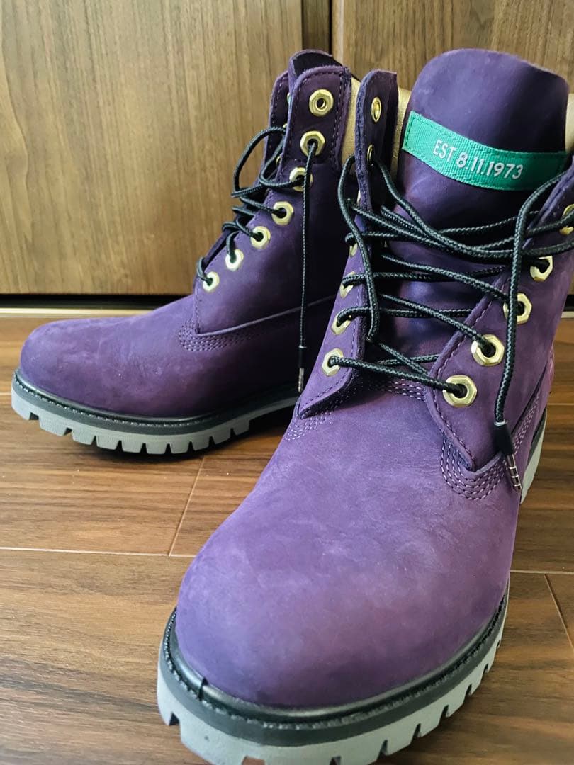 ティンバーランド ヒップホップ50周年記念モデル　パープル