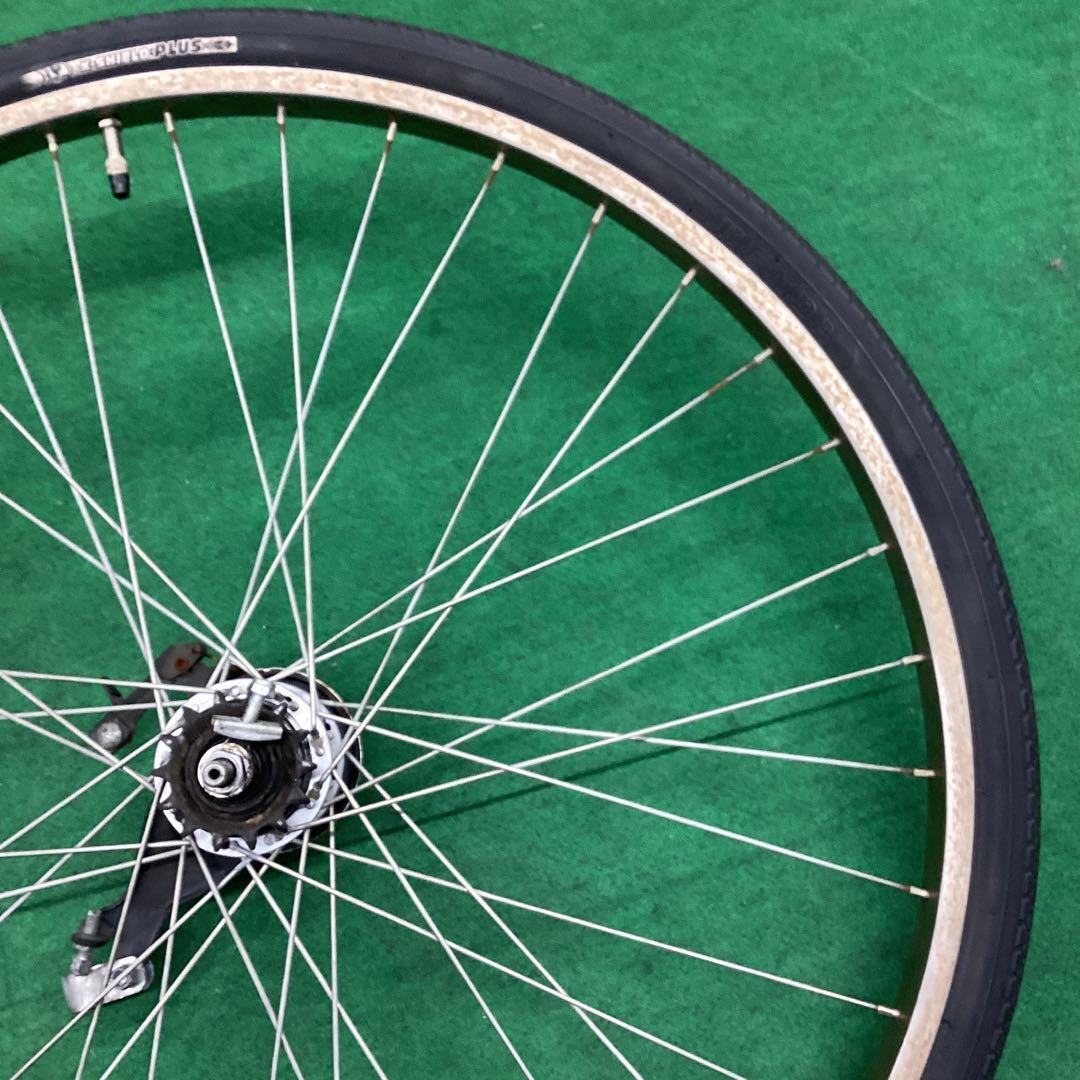 ステンレスリム　後輪 26インチ 内装3段 ローラーブレーキ 電動アシスト自転車