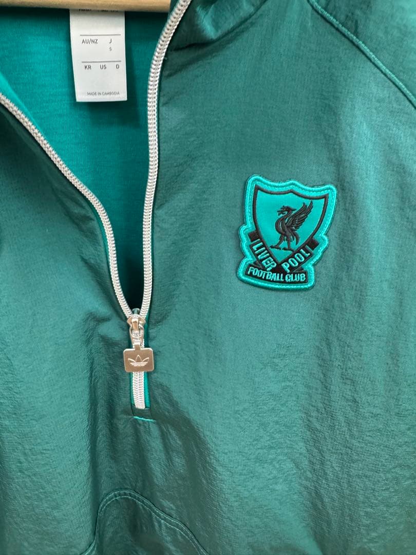 リヴァプール TERRACEICON ハーフジップジャケット　S