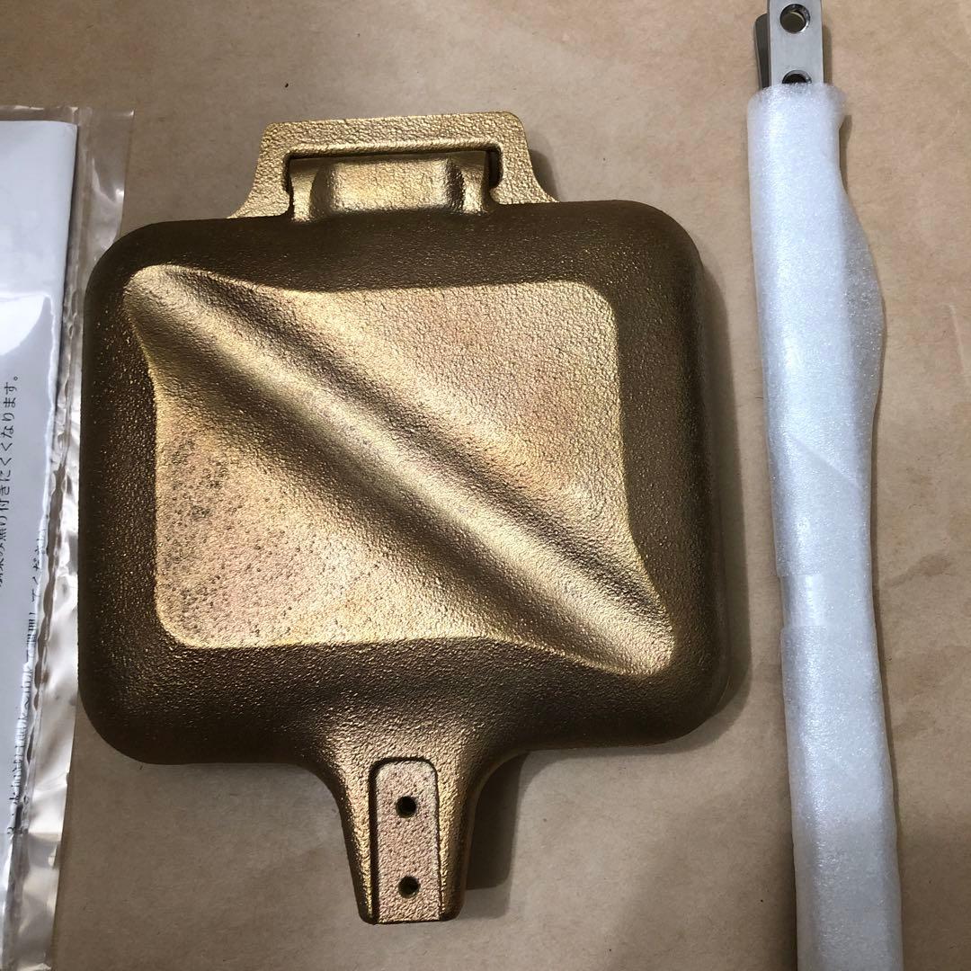 未使用　桂紀章　銅合金ホットサンドメーカー