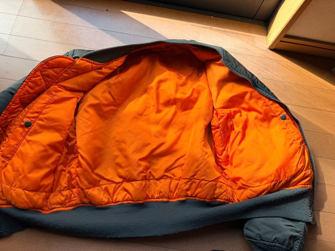 【90’s】ヴィンテージ　美品　ALPHA INDUSTRIES　MA-1