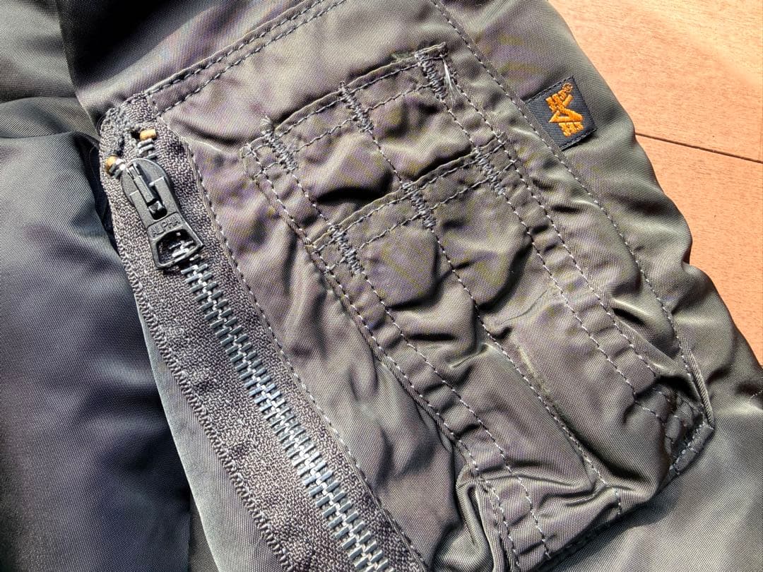 【90’s】ヴィンテージ　美品　ALPHA INDUSTRIES　MA-1