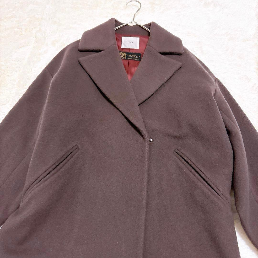 イエナ マンテコ オーバーチェスターコート34 日本製 IENA MANTECO