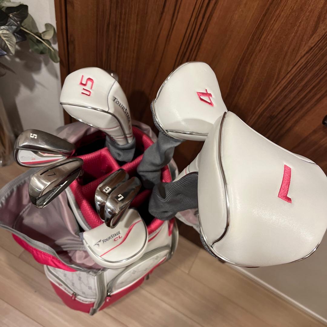 ブリヂストン　レディース　クラブセット　TOURSTAGE8本セット