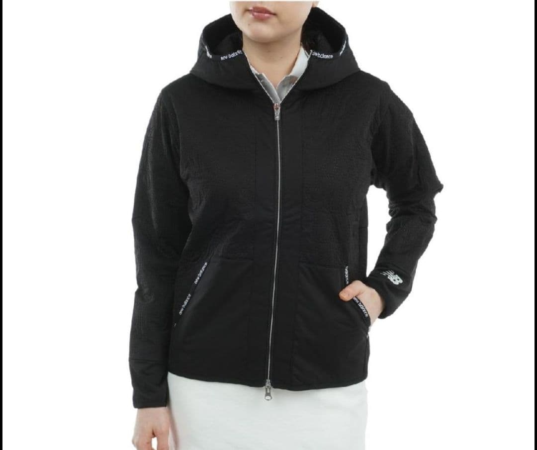 新品】New Balance　Golfウェア　キルト　ストレッチ　黒色