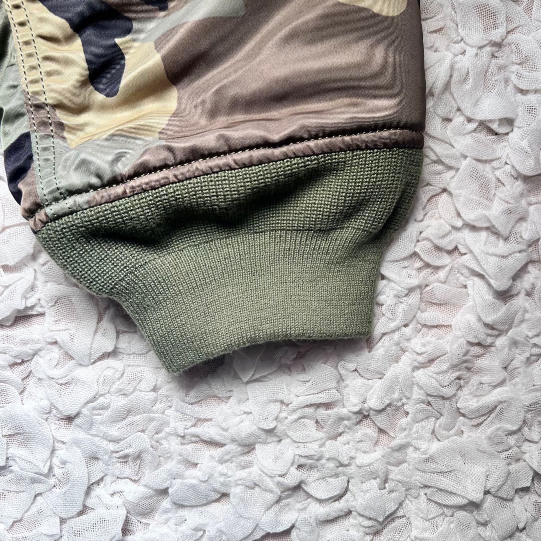 『希少サイズ』　アルファインダストリーズ MA-1 リバーシブル　迷彩　3XL